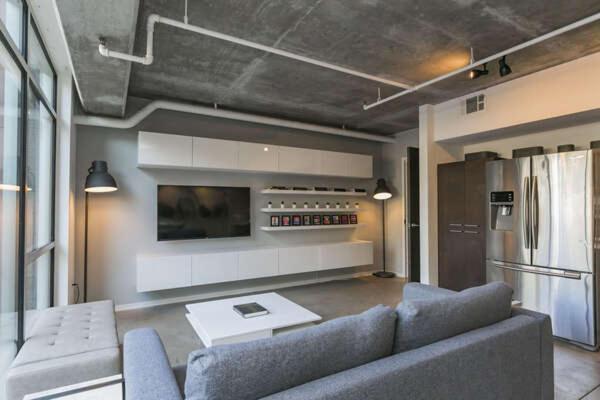 Luxe + Modern Johnny Cash Inspired Executive Condo Nashville Exteriér fotografie