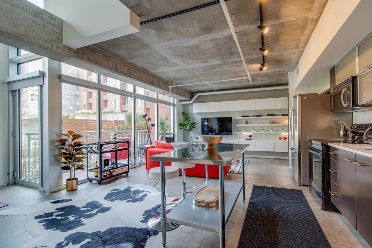 Luxe + Modern Johnny Cash Inspired Executive Condo Nashville Exteriér fotografie